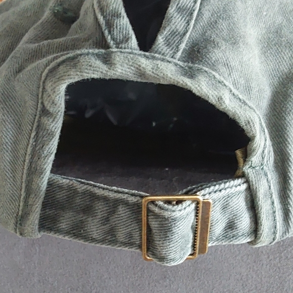 FRENCH BULLDOG DENIM BASEBALL CAP - Picture 4 of 5